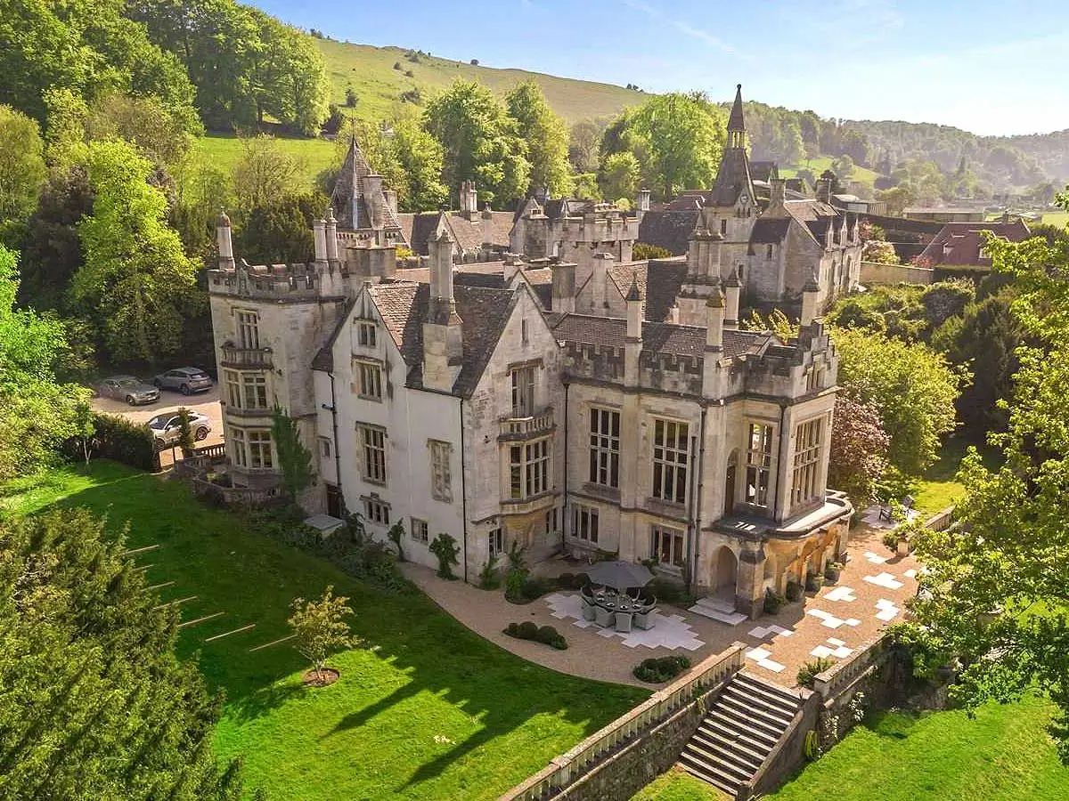 Liam Gallagher's country mansion Dockem House in the Cotswolds a historic stone estate surrounded by five acres of land