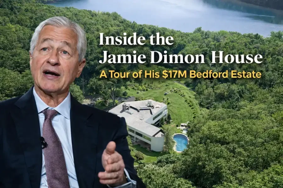 Jamie Dimon House: Inside the JPMorgan CEO’s $39.5M Bedford Estate & NYC Homes